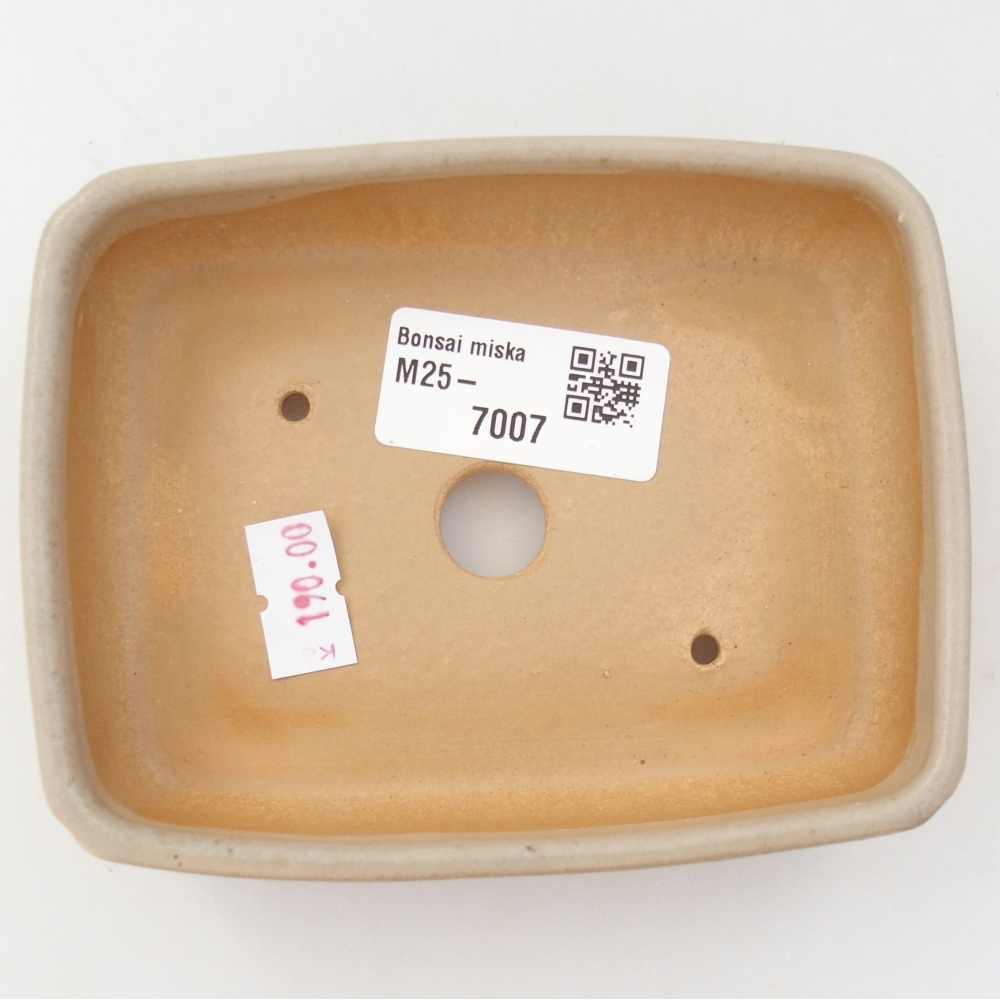 kerámia bonsai tál 11,5 x 9 x 3,5 cm, szürke