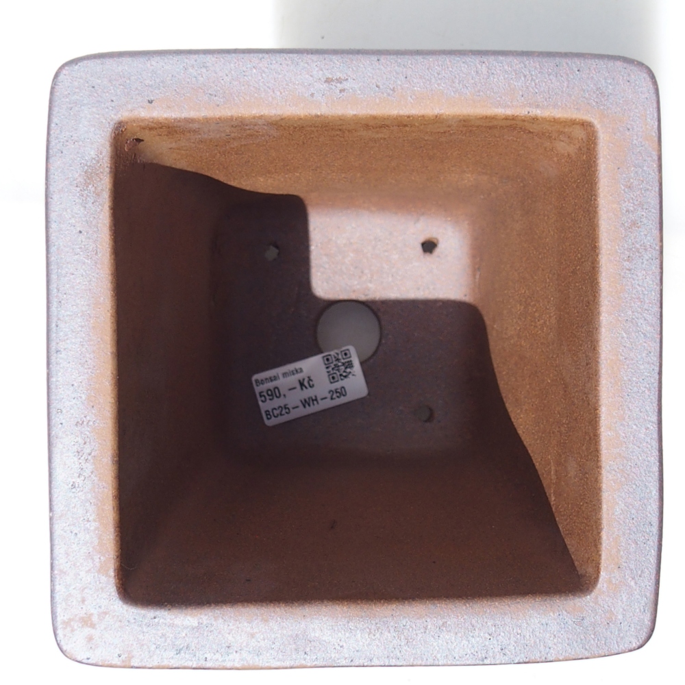 Tál 15 x 15 x 20,5 cm barna