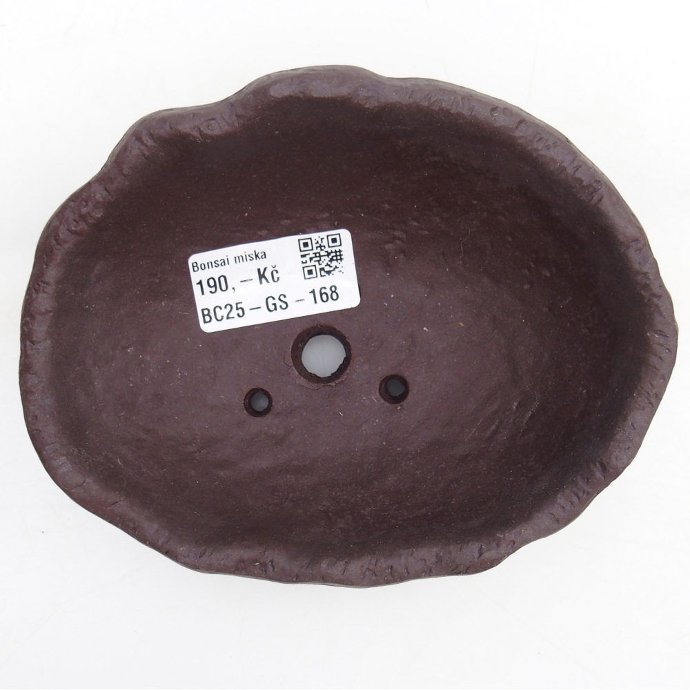 Kerámia kagyló 15 x 11 x 6,5 cm , színe barna