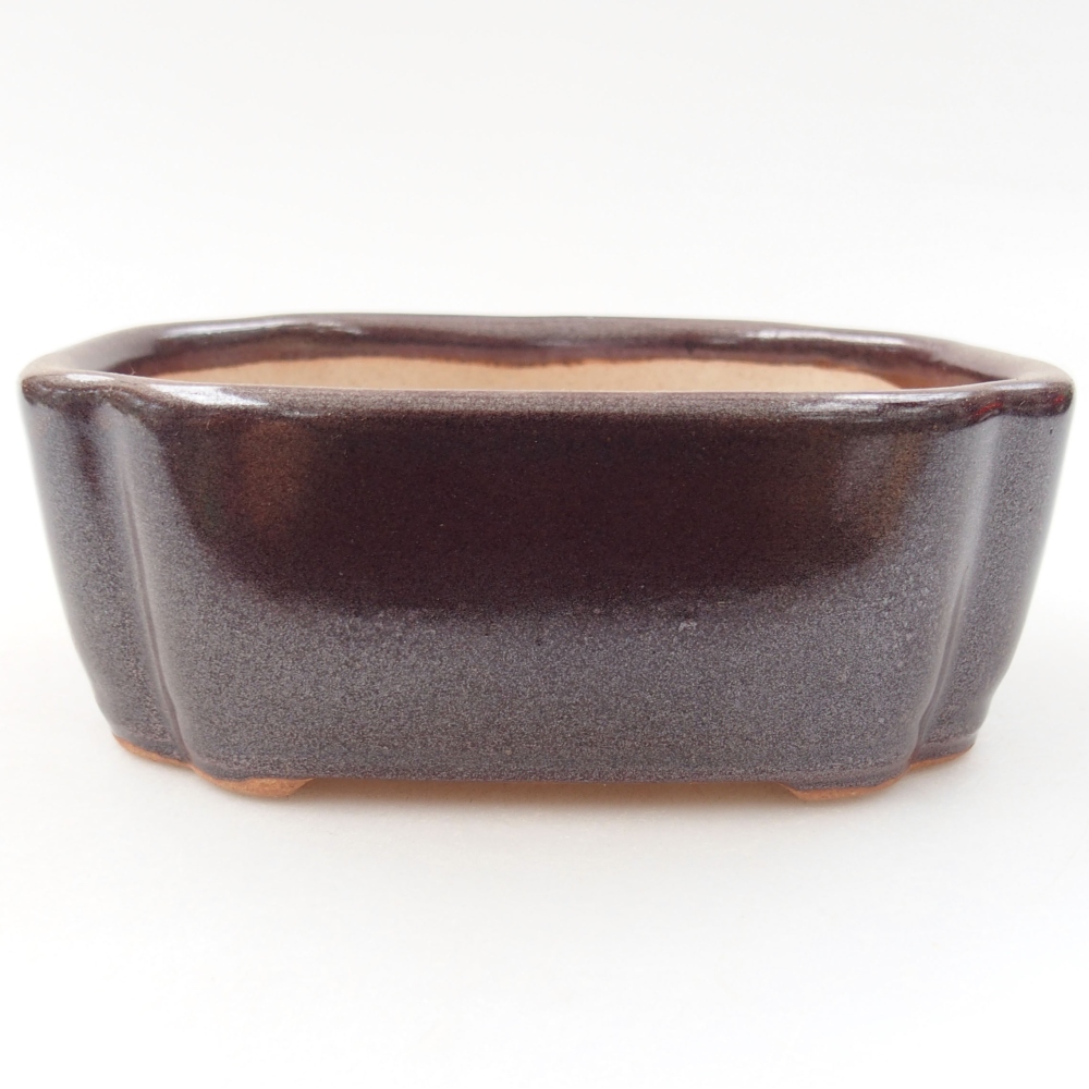 kerámia bonsai tál 22 x 17 x 5 cm, zöld