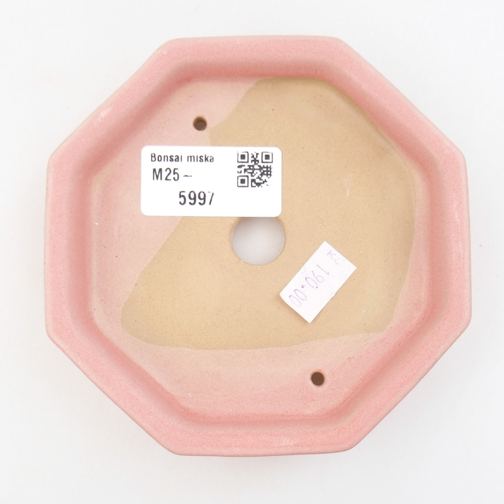 kerámia bonsai tál 22 x 17 x 5 cm, zöld