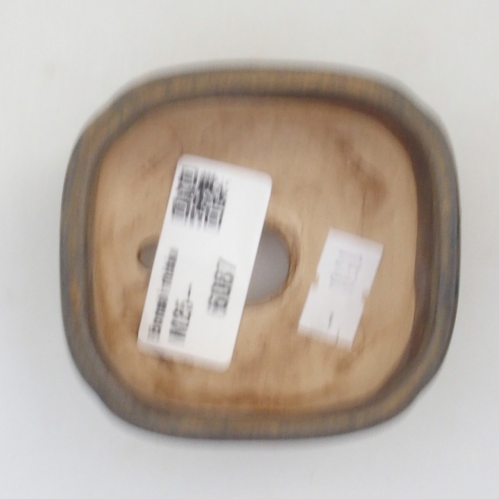 kerámia bonsai tál 10 x 8,5 x 4 cm, barna