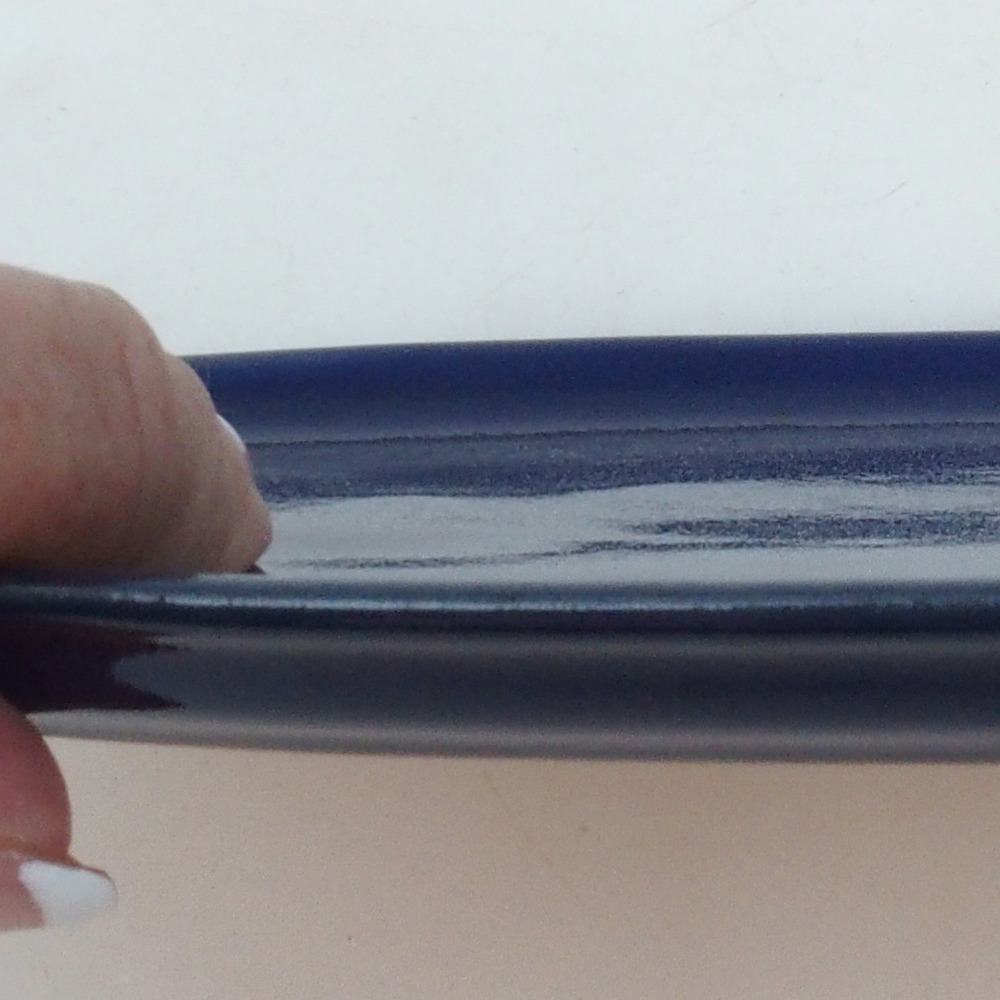 Kerámia tálka H15 -25 x 15 x 1 cm - kék