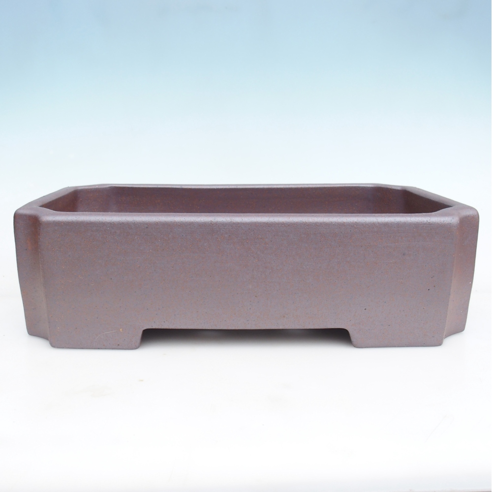 kerámia bonsai tál 44 x 27 x 13 cm , fém színű - CSAK SZEMÉLYES ELSZÁLLÍTÁS vagy raklapos szállítás