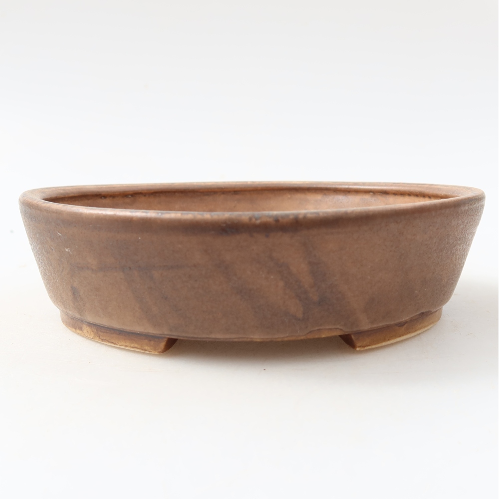 kerámia bonsai tál 15 x 14 x 4 cm, rózsaszínű