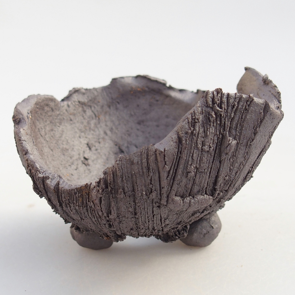 Kerámia kagyló 8,5 x 8 x 5,5 cm , fémes színű