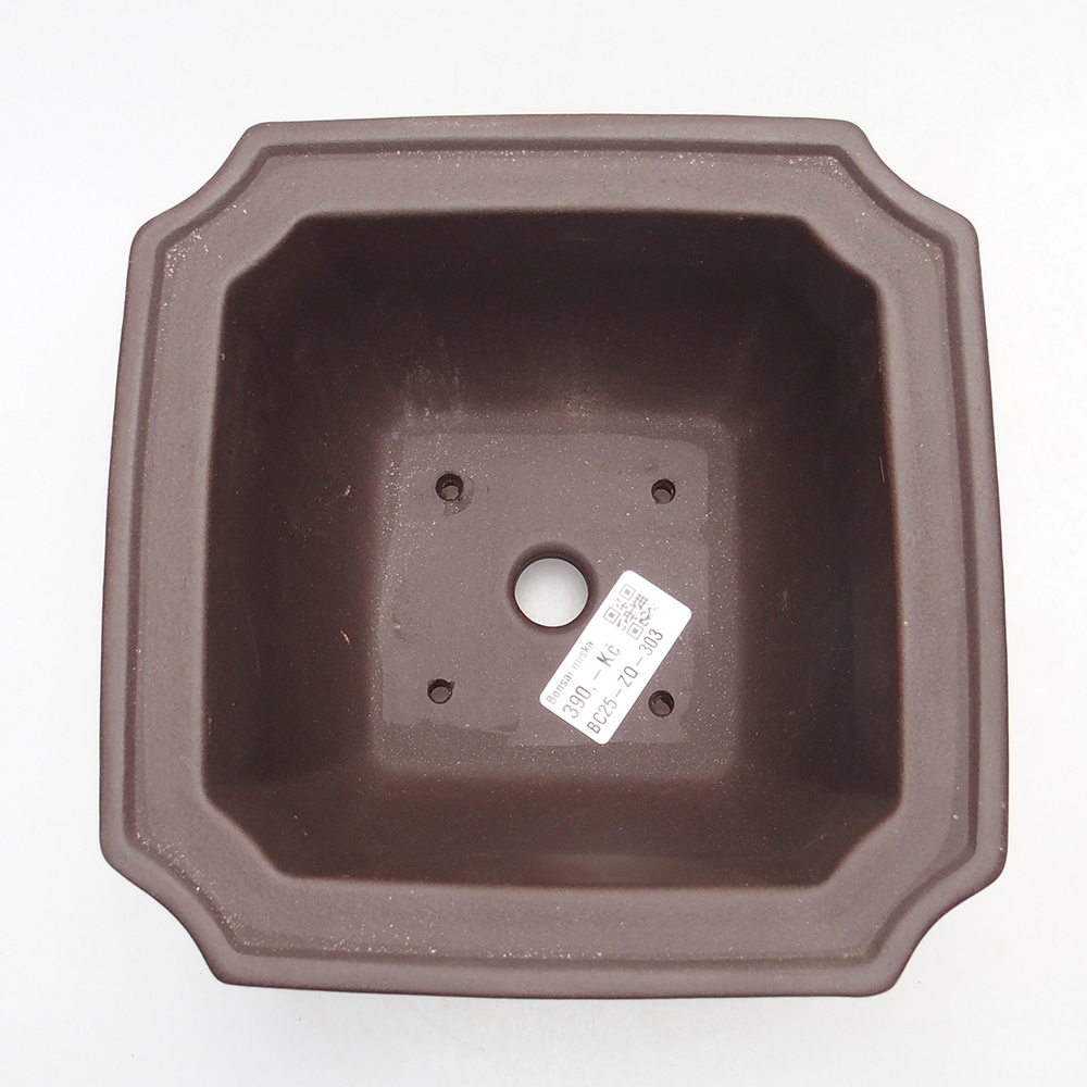 Tál 17,5 x 17,5 x 11,5 cm barna