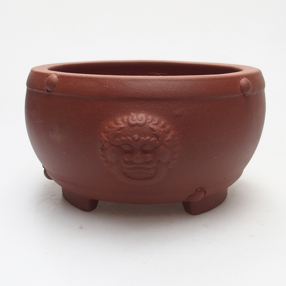 Tál 15 x 15 x 8 cm tégla színű