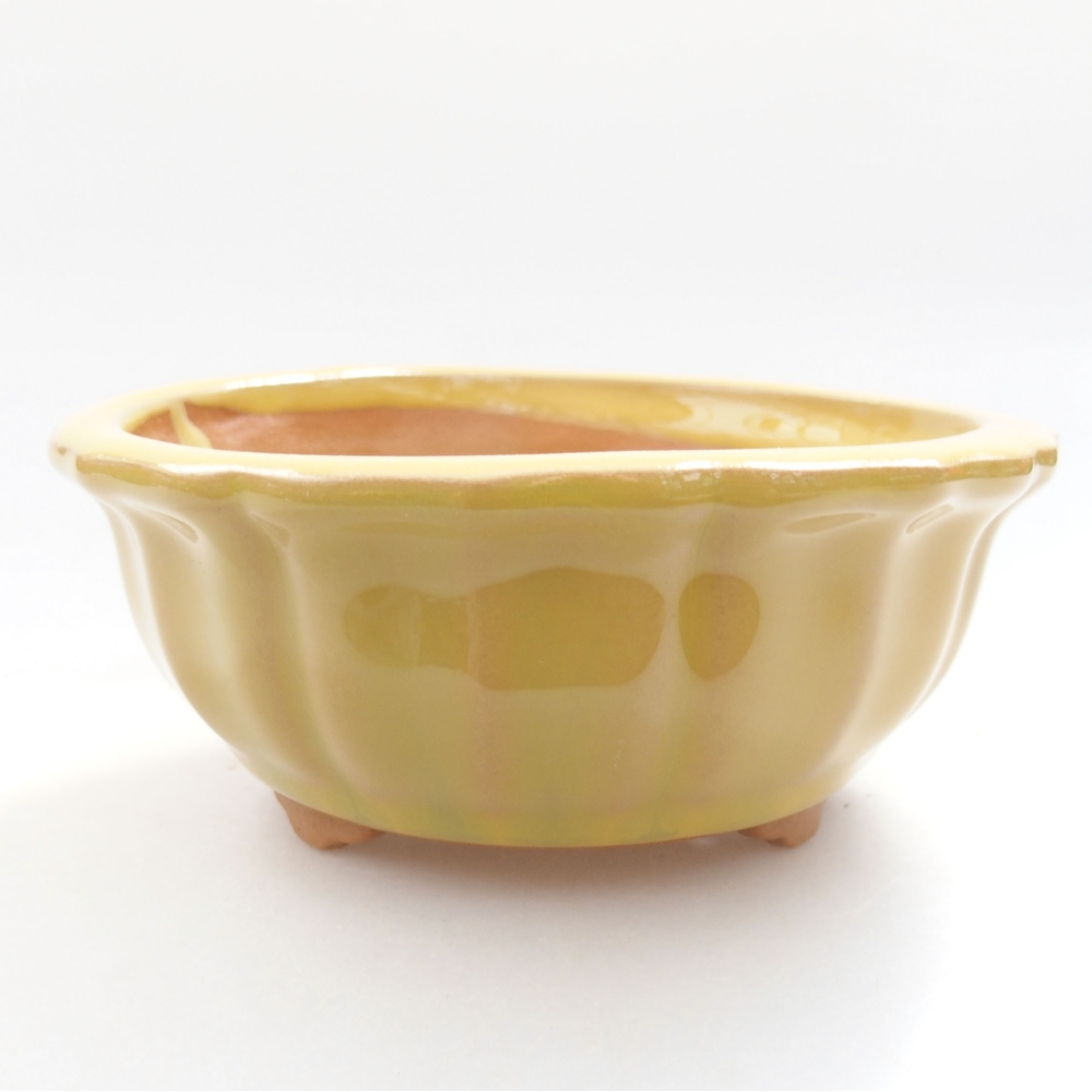 kerámia bonsai tál 22 x 17 x 5 cm, zöld