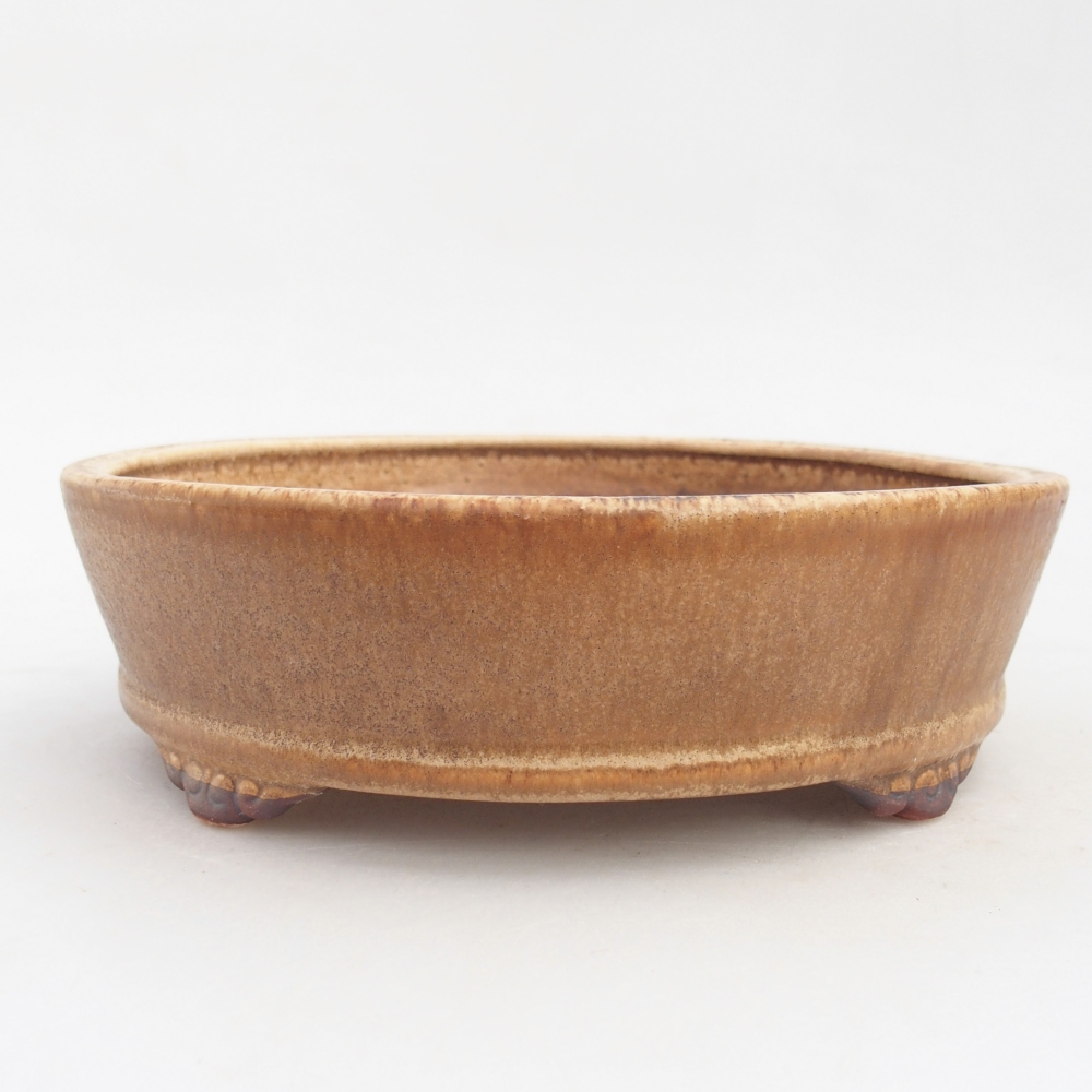 kerámia bonsai tál 18 x 18 x 5 cm, rózsaszínű