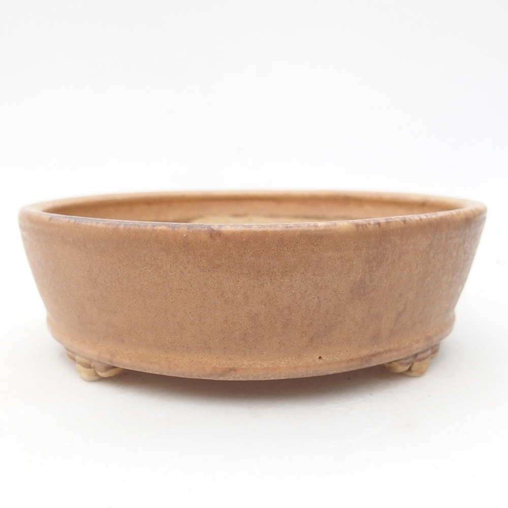 Kerámia bonsai tál 15,5 x 15,5 x 4,5 cm, rózsaszínű