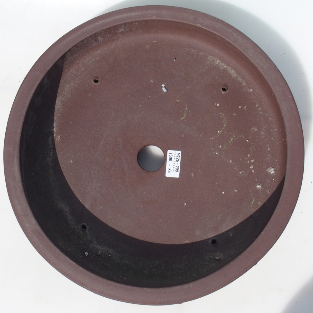 Bonsai tál 41,5 x 41,5 x 9,5 cm - barna