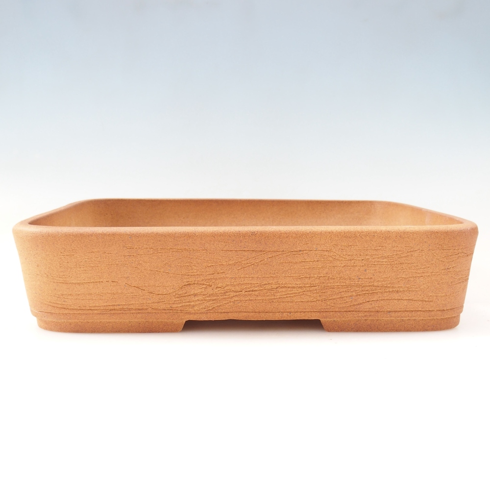 Bonsai tál 38 x 30 x 8,5 cm , barna színben