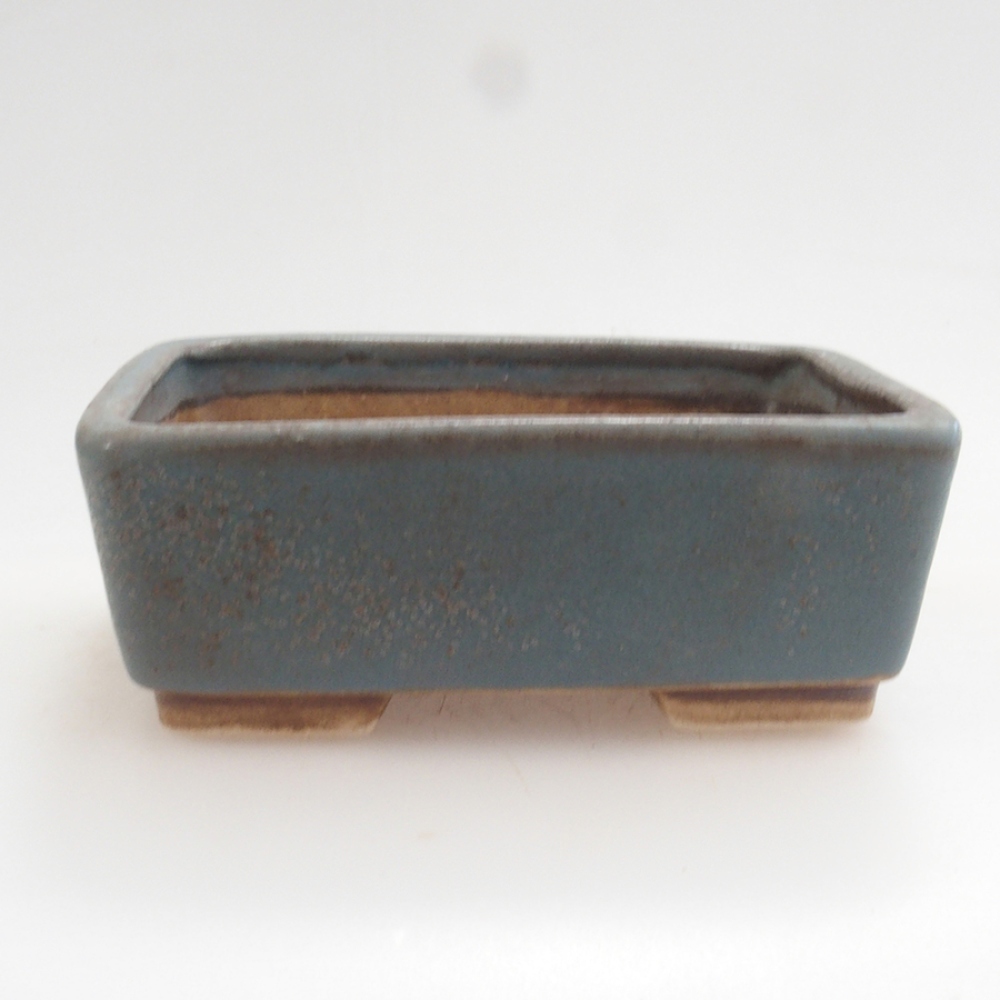 kerámia bonsai tál 10 x 8,5 x 4 cm, barna