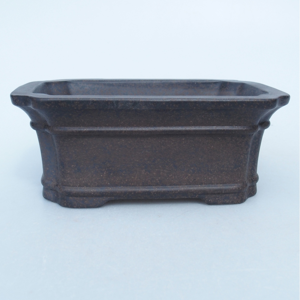 Tál 15 x 9,5 x 6 cm barna okkersárga