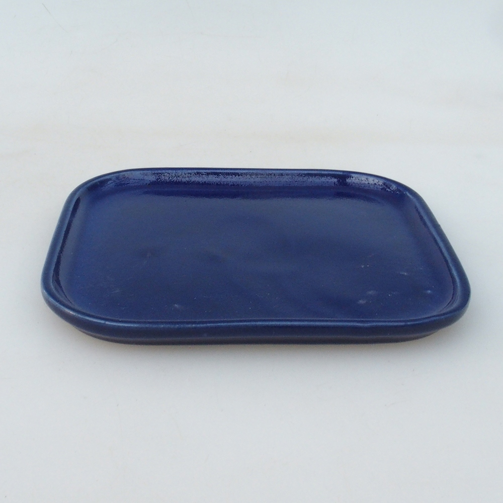 kerámia tál H38 -12 x 11 x 1 cm - kék