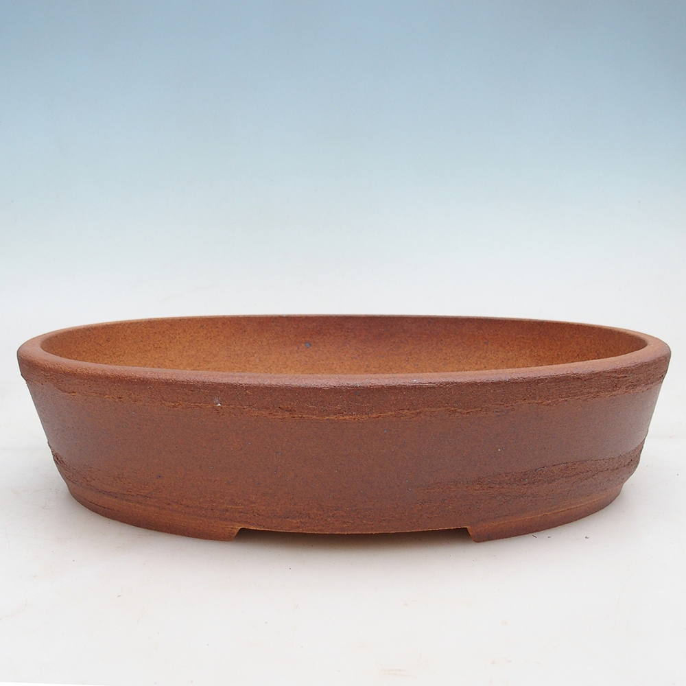 Bonsai tál 33 x 26 x 7,5 cm , színe barna