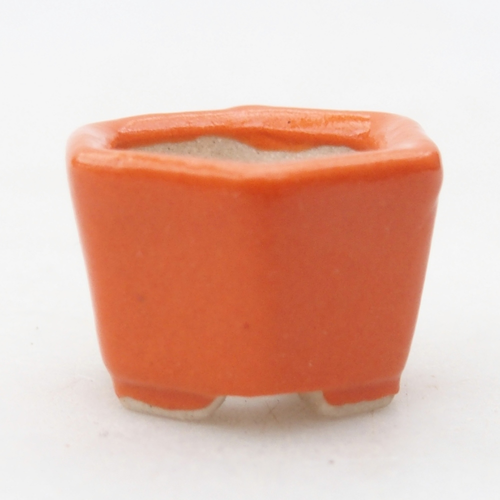 Mini bonsai tál 2,5 x 2 x 1,5 cm, narancssárga