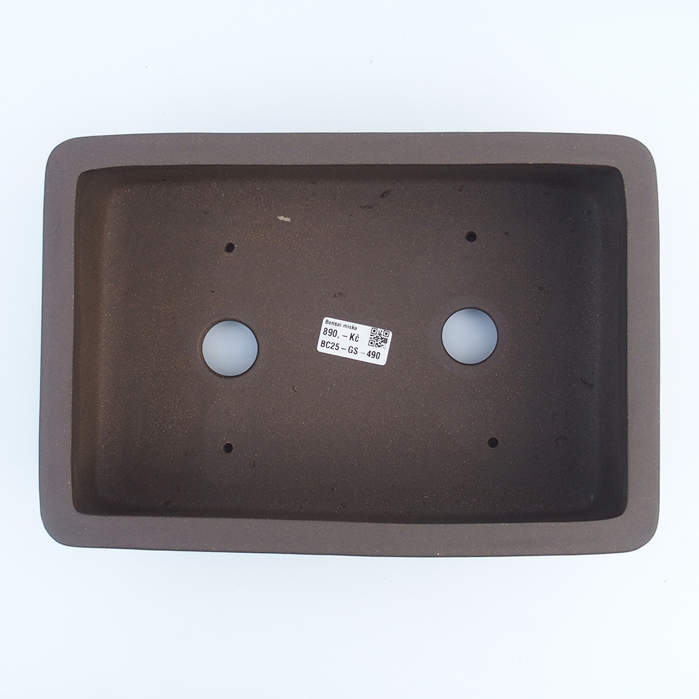 Tál 30,5 x 21 x 10 cm barna