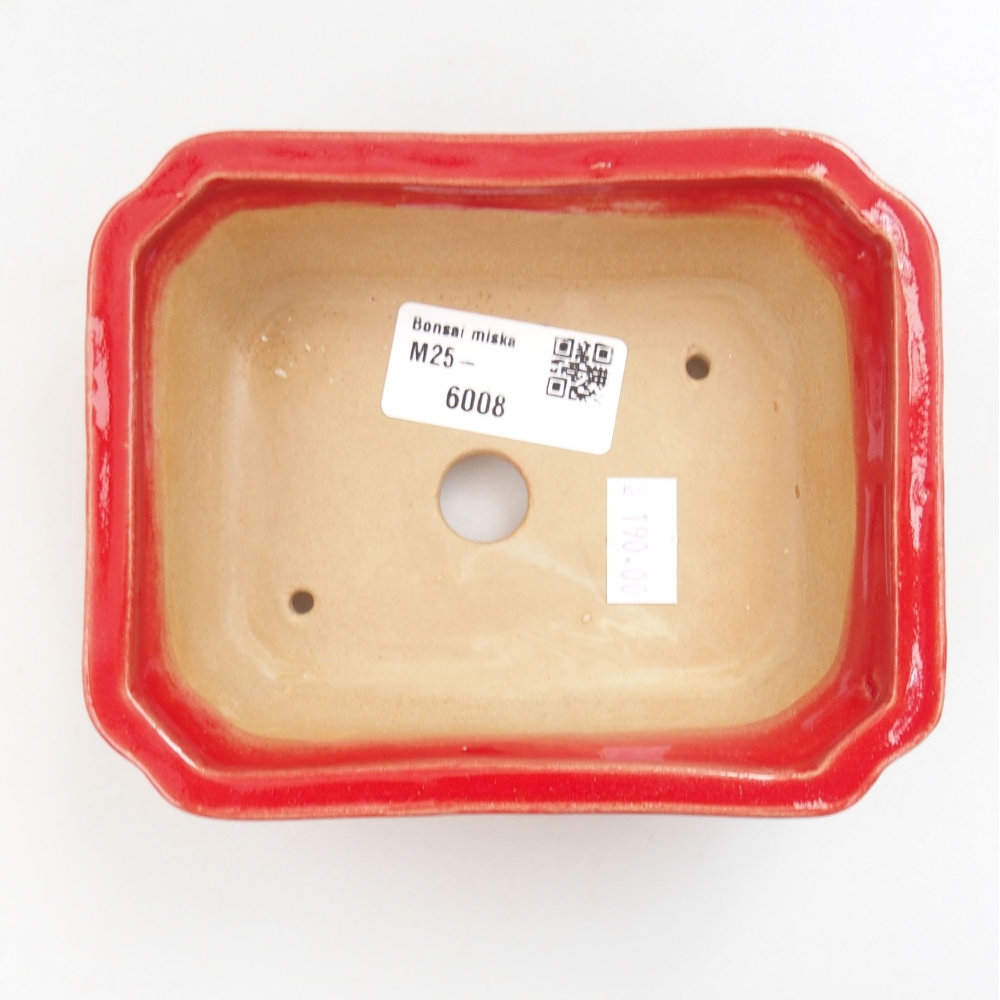 kerámia bonsai tál 22 x 17 x 5 cm, zöld