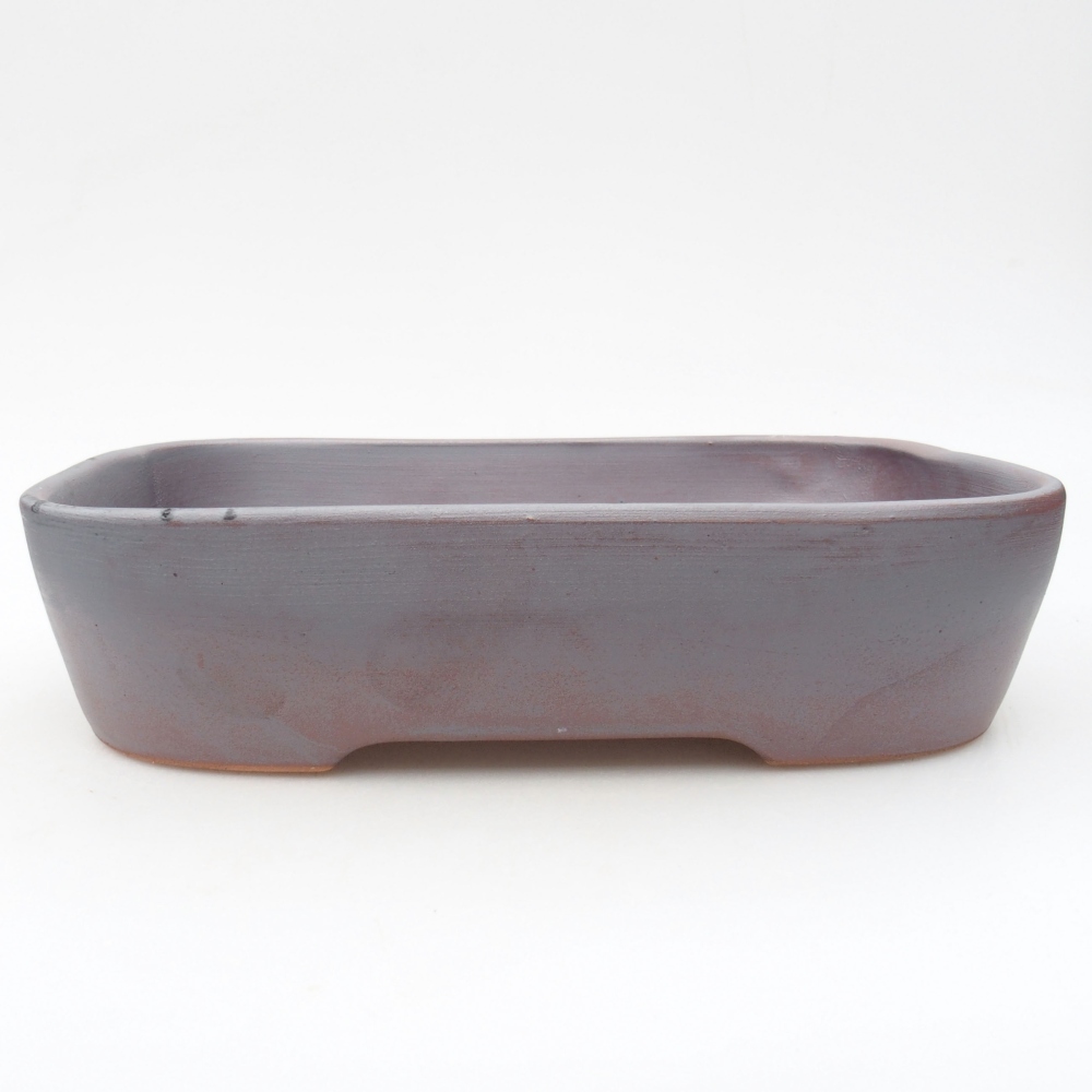 Kerámia bonsai tál 23 x 17,5 x 5,5 cm, fém színben