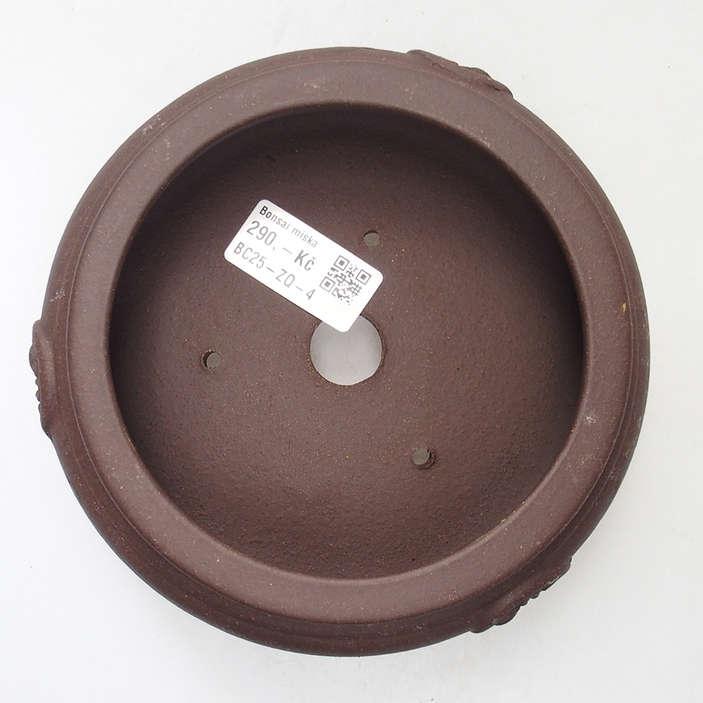 Tál 16 x 16 x 6,5 cm barna színben