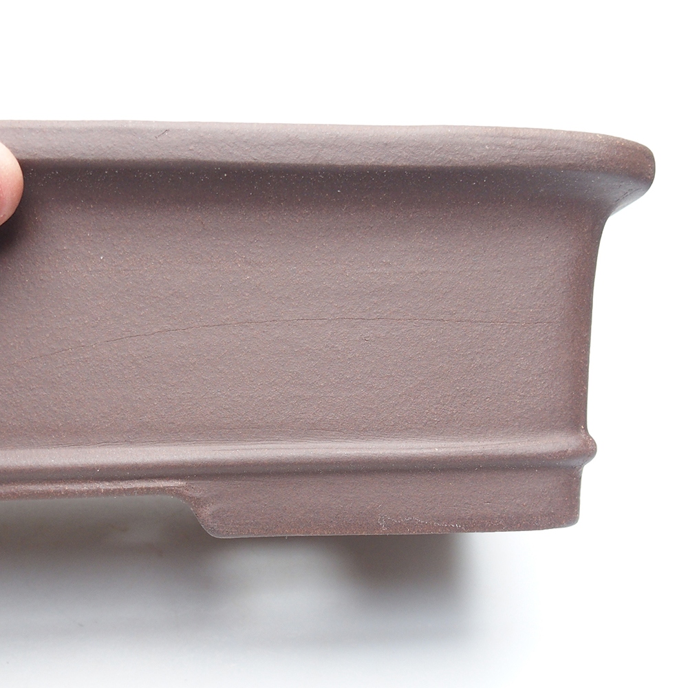 Tál 35 x 17 x 8,5 cm barna színben