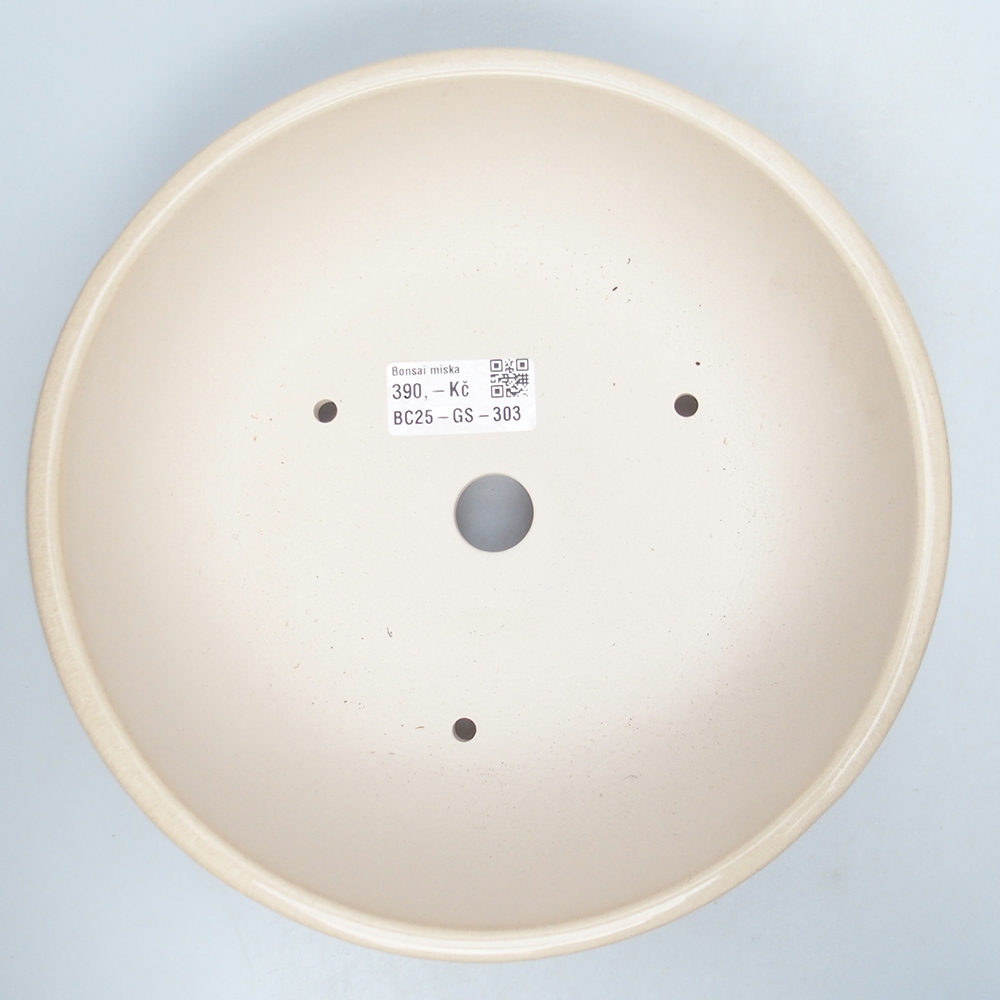 Tál 21 x 21 x 8,5 cm bézs színben