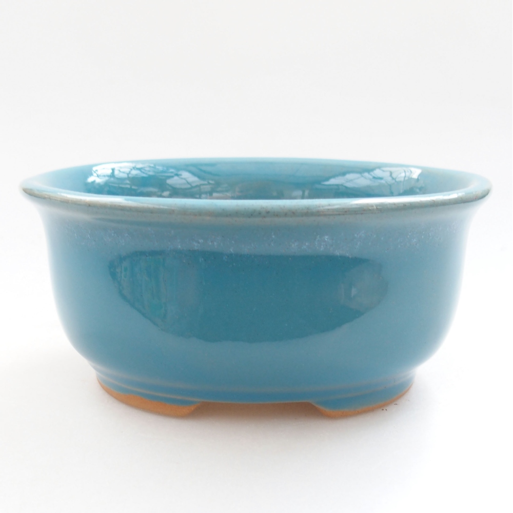 kerámia bonsai tál 22 x 17 x 5 cm, zöld