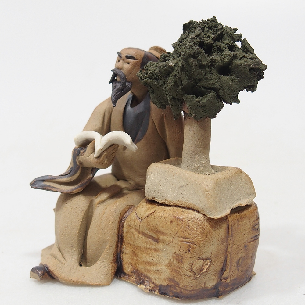 Kerámia figura - Bonsaiista