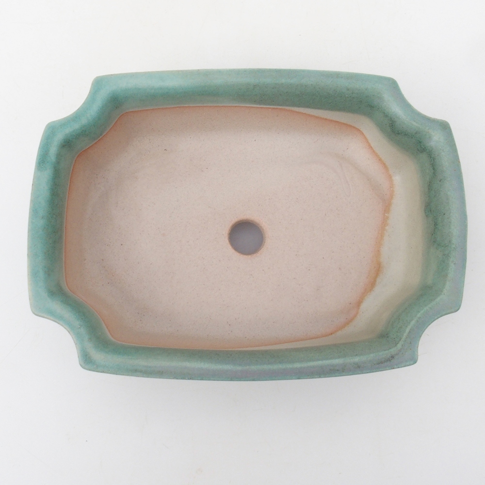 Bonsai tál H03 - 16,5 x 12 x 4,5 cm. - zöld