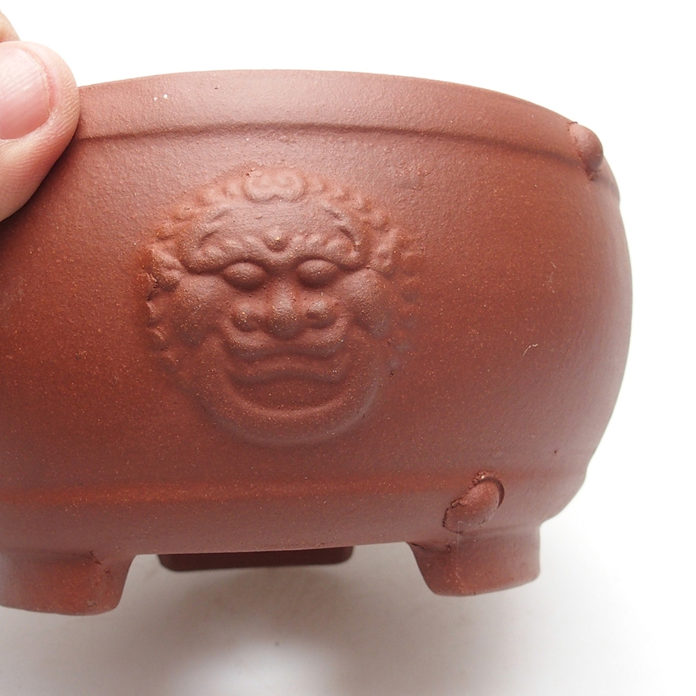 Tál 15 x 15 x 8 cm tégla színű