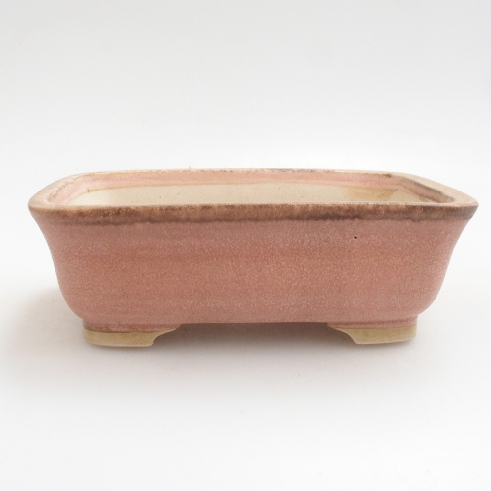 kerámia bonsai tál 10 x 8,5 x 4 cm, barna