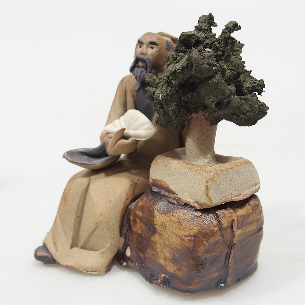 Kerámia figura - Bonsaiista