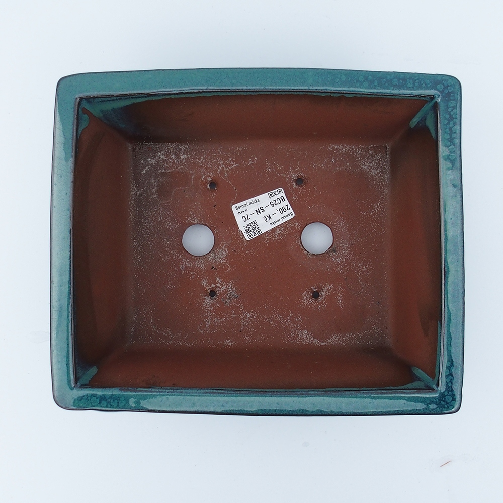 Tál 26 x 21,5 x 10 cm kék-zöld