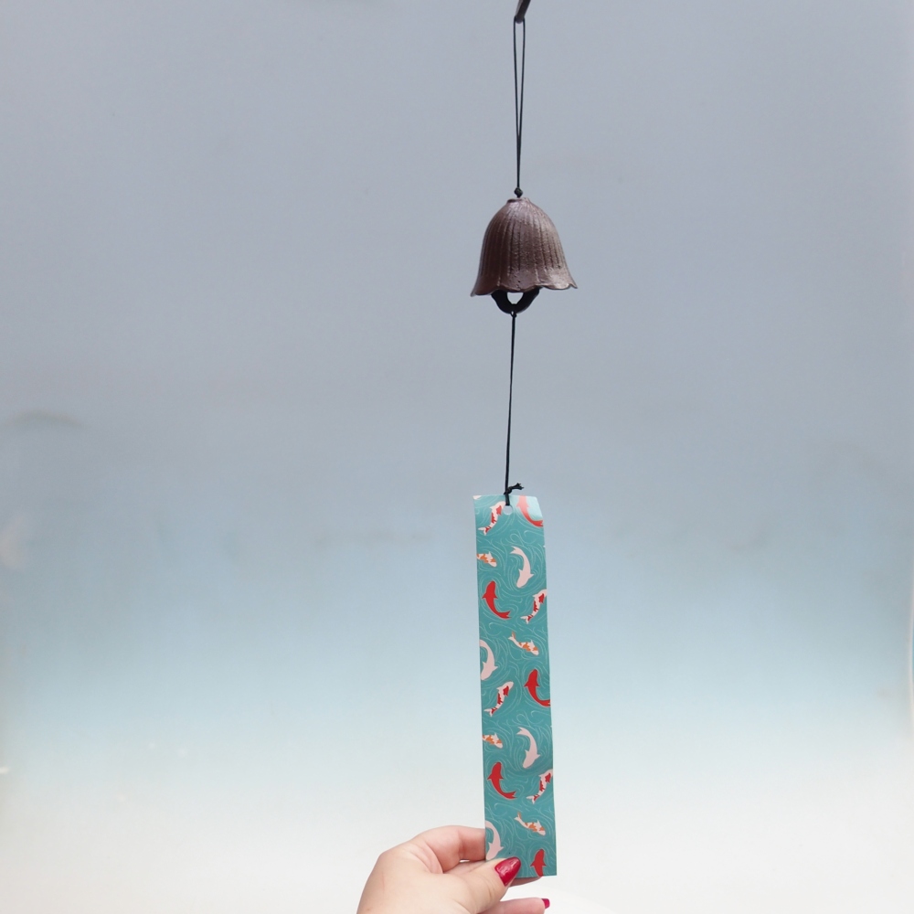 Fém harang, barna színű